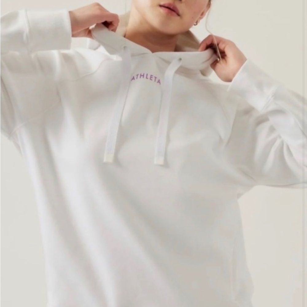 Athleta Women's Classic White Triumph Hoodie